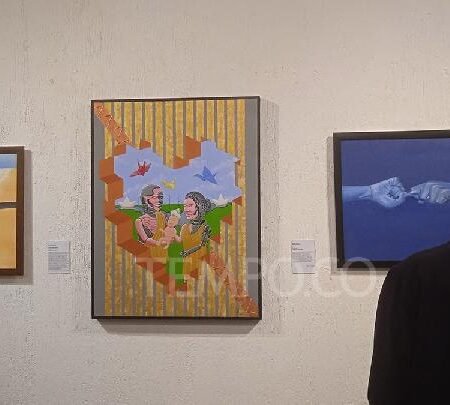Komunitas Seni Tuli Sajikan Pameran yang Menggetarkan Jiwanya Berbicara