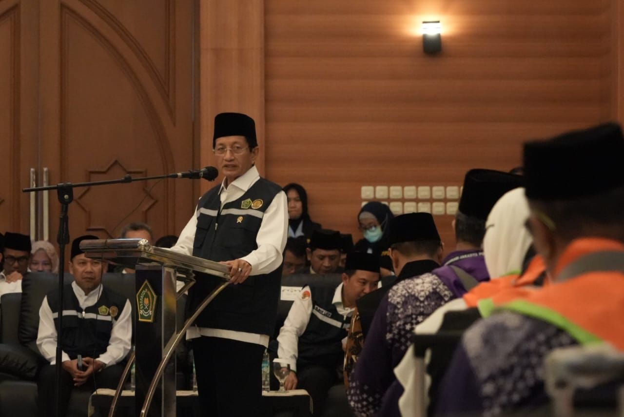Nasaruddin Umar Resmikan Keberangkatan Haji 2025: Kloter Pertama Sampaikan Pesan Berarti