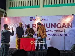 Sambut Ulang Tahun Kabupaten Tegal yang Ke-424, DKDKT dan DKKT Adakan Malam Renungan